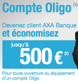 Client AXA CC&L, le compte AXA Banque Oligo rémunéré c'est pour vous !